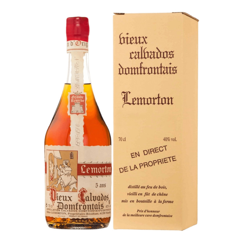 Lemorton Vieux Calvados Domfrontais Réserve 40° 70cl