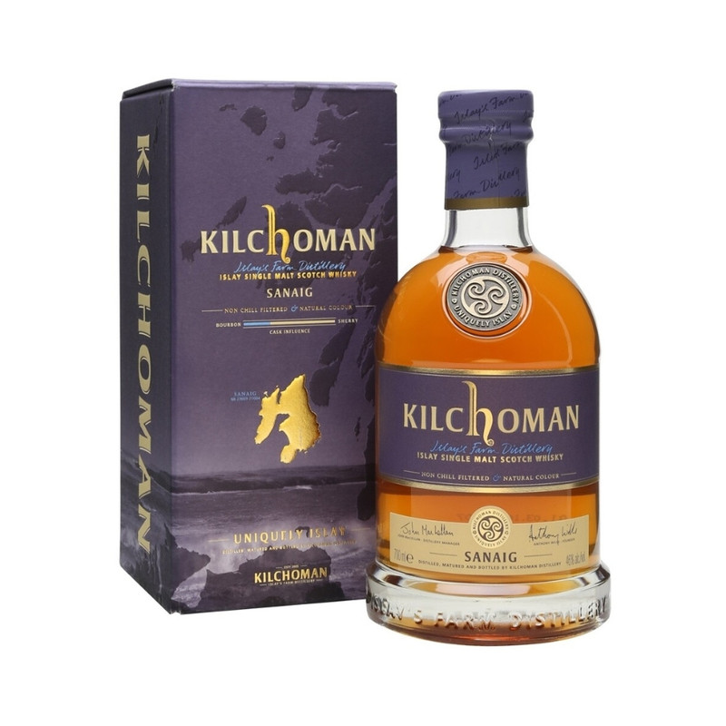 Kilchoman - Schotland - Whisky - SANAIG Single Malt - 46%vol. - 70cl