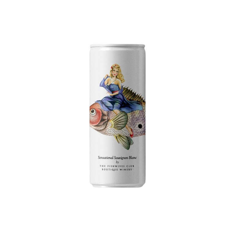 The Fishwives Club - Sensational Sauvignon Blanc - 2025 - 25 cl blik