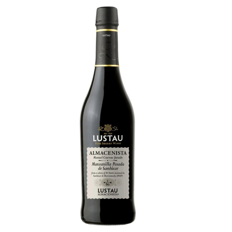 Lustau Manzanilla Almacenista Pasada de Sanlucar 1:80 Cueva 50cl