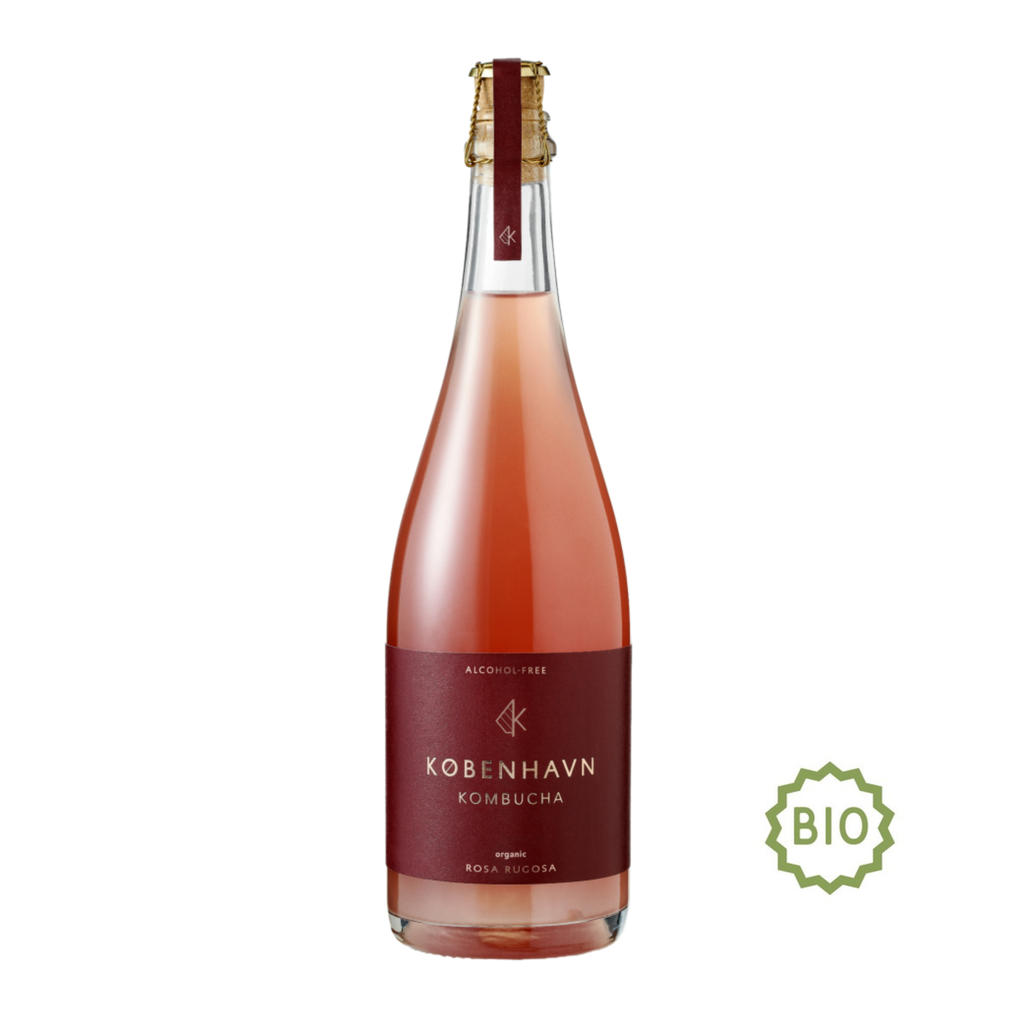 København - Rosa Rugosa - Alcoholvrije Kombucha - 0%vol.