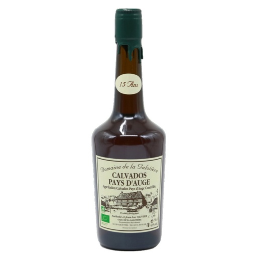 [CAL003] La Galotière Calvados 15 ans 70cl - >15j