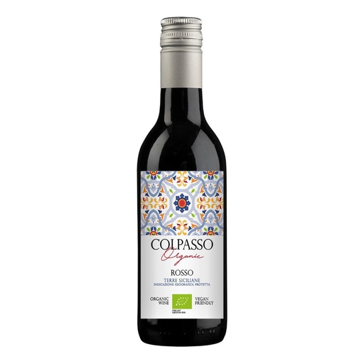 [SIC325] Colpasso Organic Rosso 25 cl