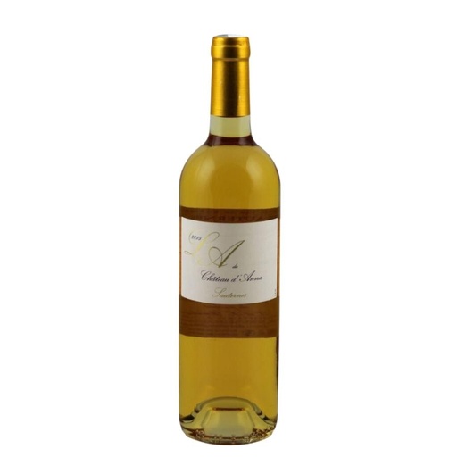 [ANNA401/375] Château d'Anna - l'A de Château d'Anna - Sauternes - 2010 - 37,5cl